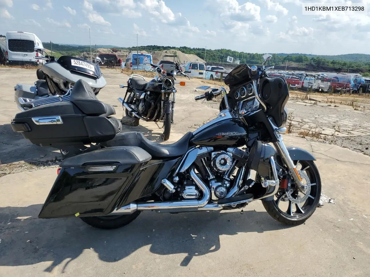 2014 Harley-Davidson Flhx Street Glide VIN: 1HD1KBM1XEB713298 Lot: 55936155
