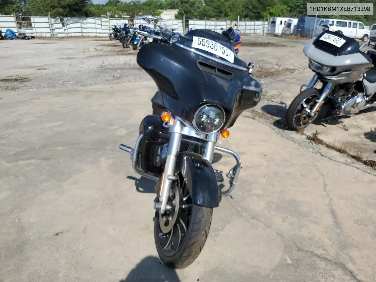 2014 Harley-Davidson Flhx Street Glide VIN: 1HD1KBM1XEB713298 Lot: 55936155