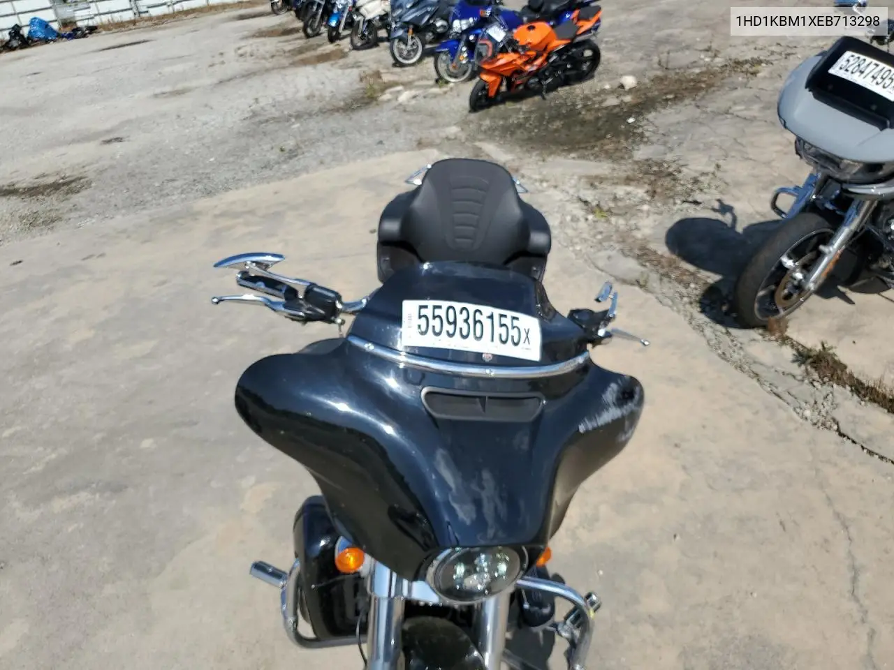 2014 Harley-Davidson Flhx Street Glide VIN: 1HD1KBM1XEB713298 Lot: 55936155