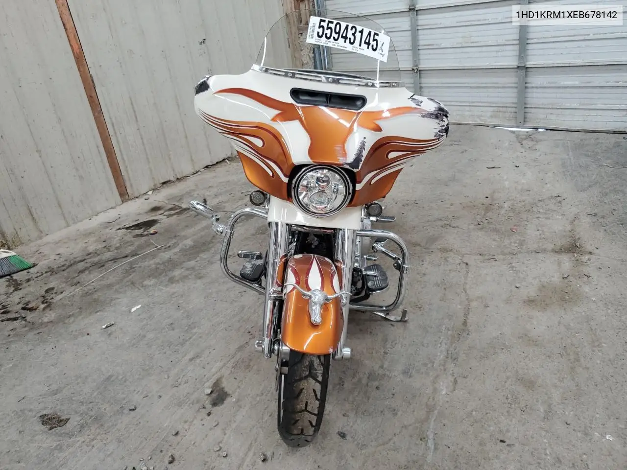 2014 Harley-Davidson Flhxs Street Glide Special VIN: 1HD1KRM1XEB678142 Lot: 55943145