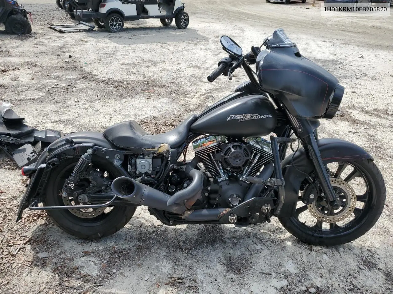 2014 Harley-Davidson Flhxs Street Glide Special VIN: 1HD1KRM10EB705820 Lot: 56309795