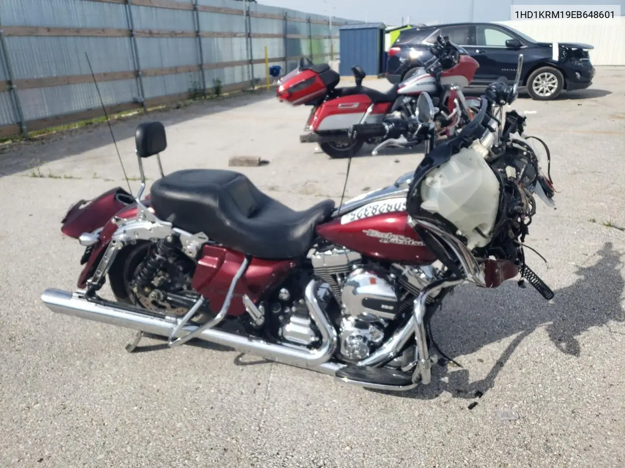 2014 Harley-Davidson Flhxs Street Glide Special VIN: 1HD1KRM19EB648601 Lot: 60828325