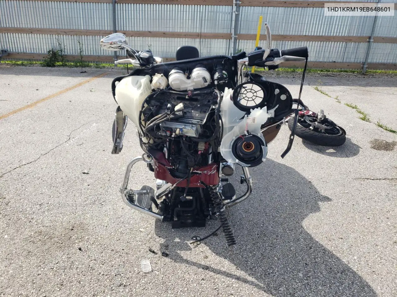 2014 Harley-Davidson Flhxs Street Glide Special VIN: 1HD1KRM19EB648601 Lot: 60828325