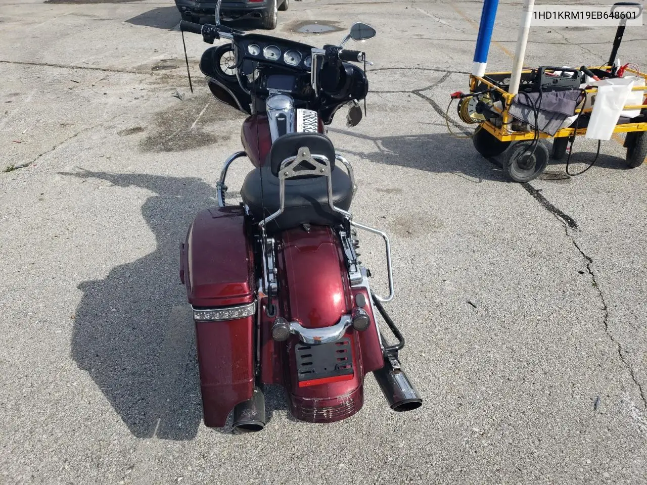 2014 Harley-Davidson Flhxs Street Glide Special VIN: 1HD1KRM19EB648601 Lot: 60828325