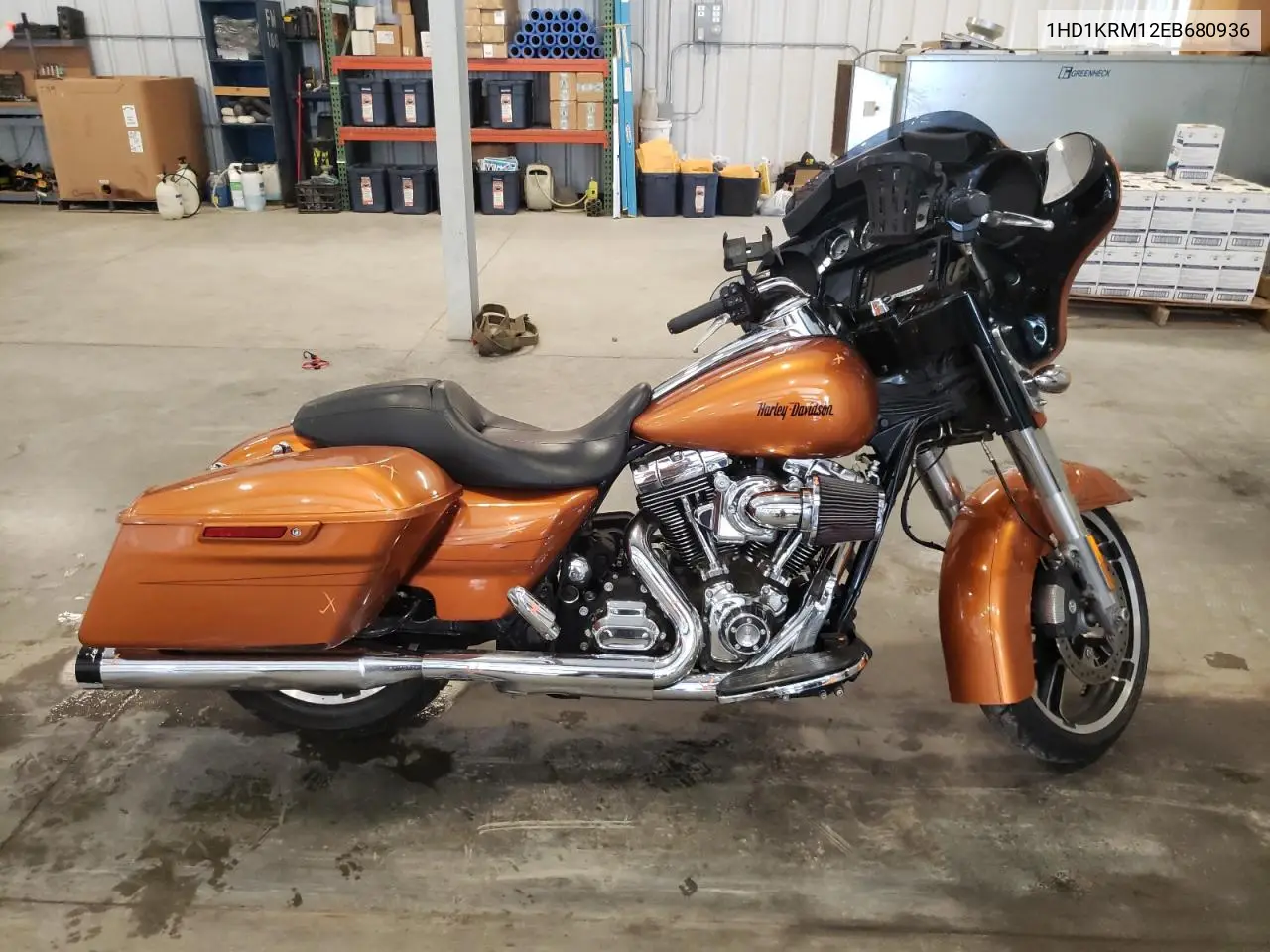 2014 Harley-Davidson Flhxs Street Glide Special VIN: 1HD1KRM12EB680936 Lot: 60998985