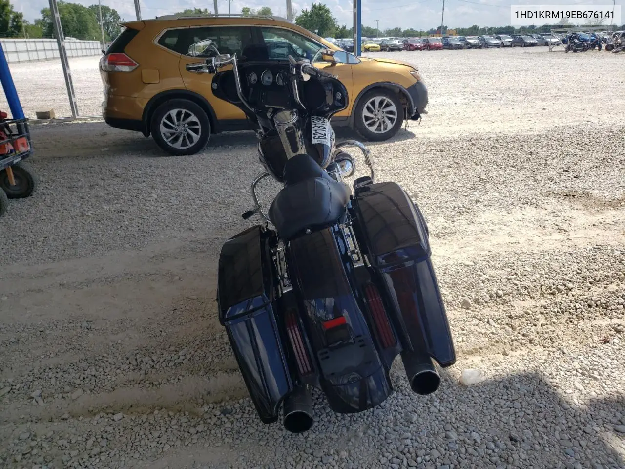 2014 Harley-Davidson Flhxs Street Glide Special VIN: 1HD1KRM19EB676141 Lot: 62181395