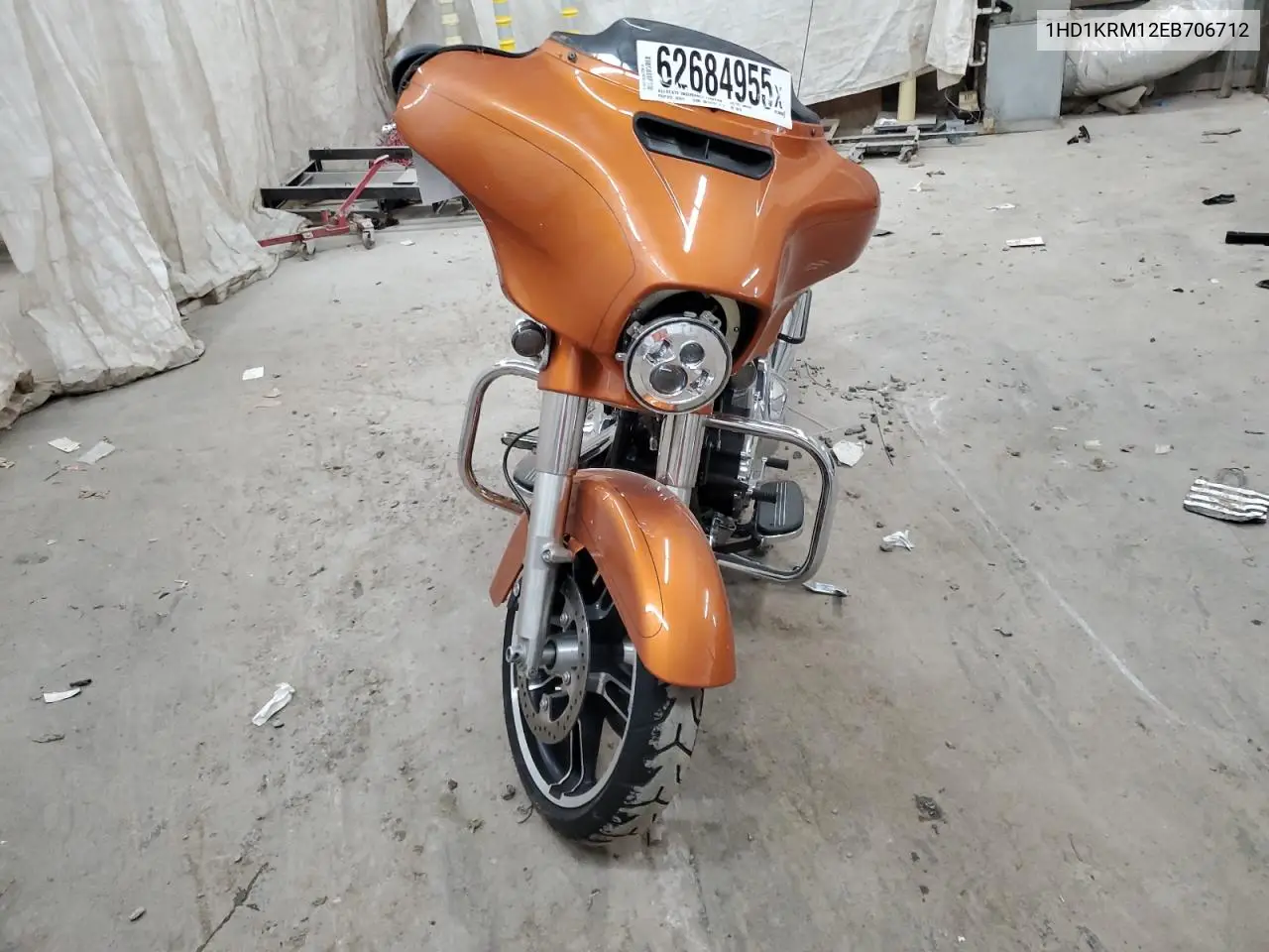 2014 Harley-Davidson Flhxs Street Glide Special VIN: 1HD1KRM12EB706712 Lot: 62684955