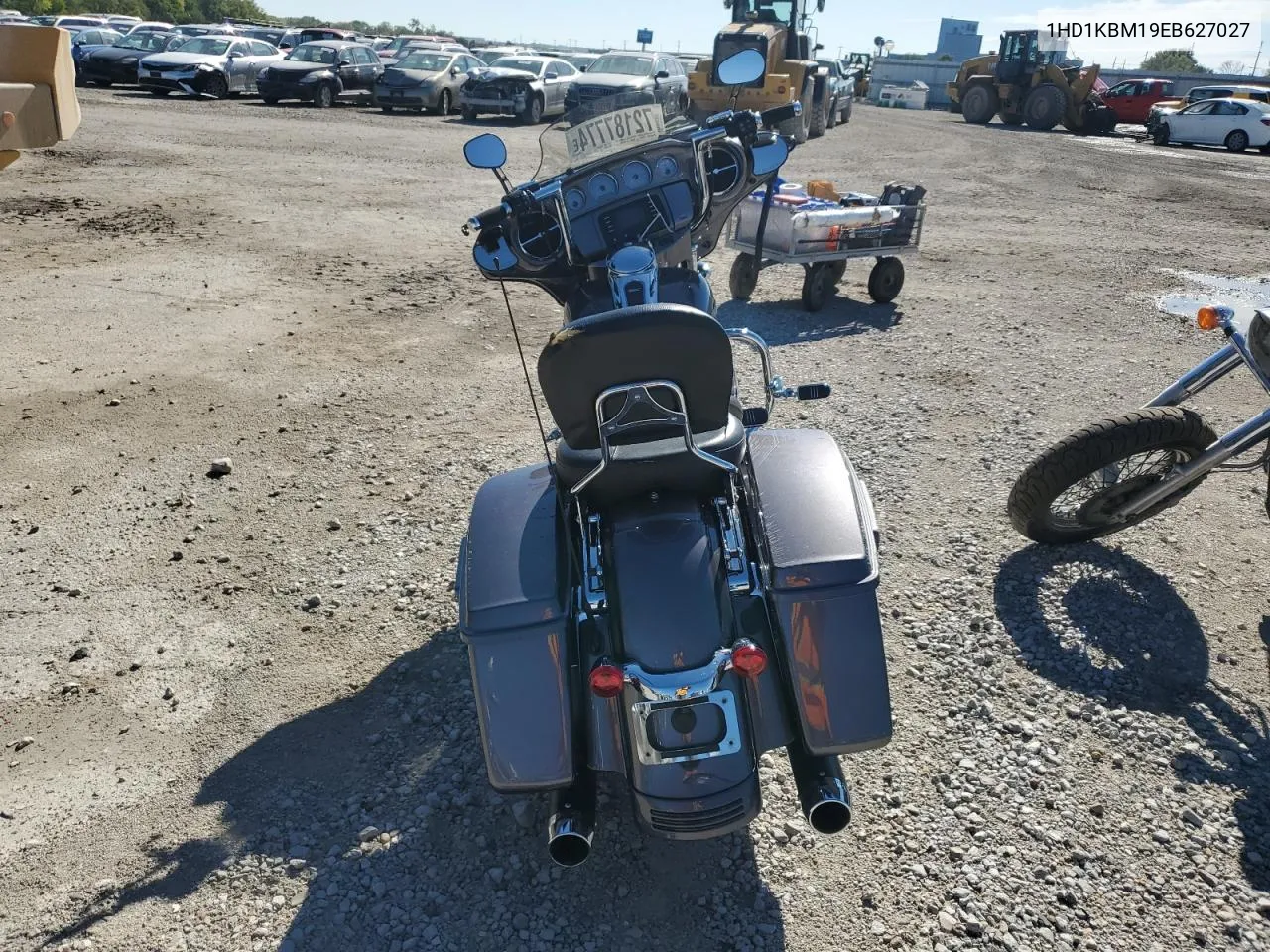 2014 Harley-Davidson Flhx Street Glide VIN: 1HD1KBM19EB627027 Lot: 72187774