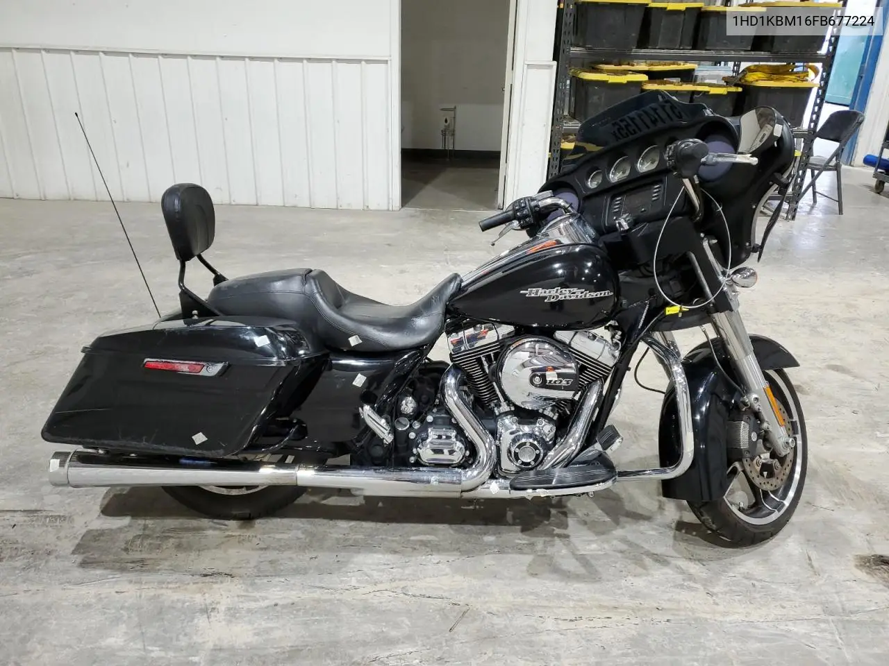 2015 Harley-Davidson Flhx Street Glide VIN: 1HD1KBM16FB677224 Lot: 51141155