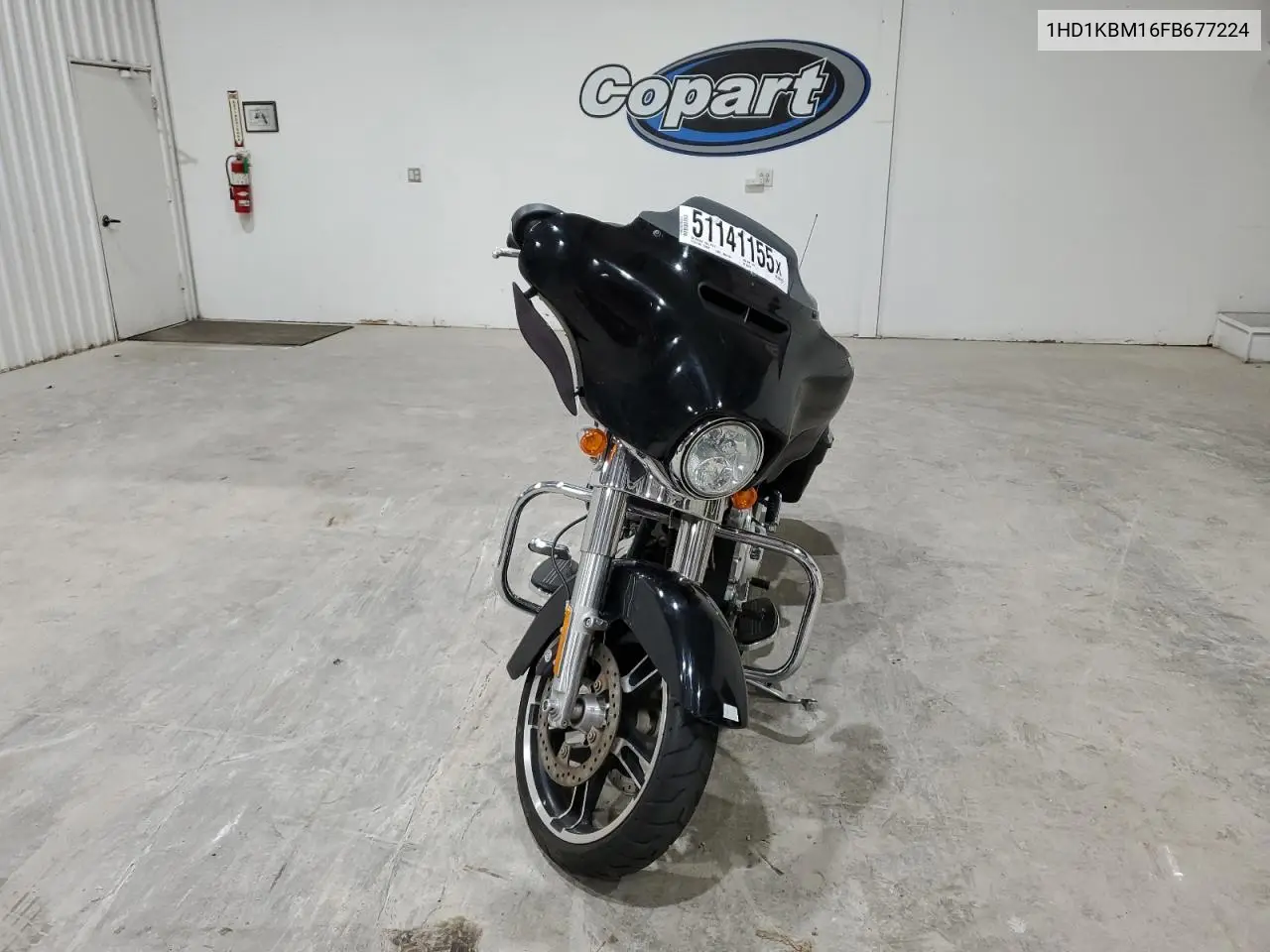 2015 Harley-Davidson Flhx Street Glide VIN: 1HD1KBM16FB677224 Lot: 51141155