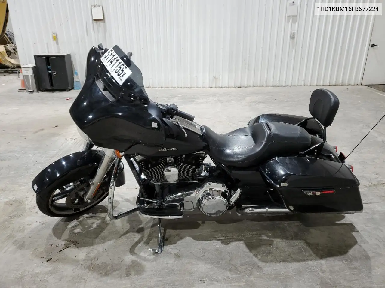 2015 Harley-Davidson Flhx Street Glide VIN: 1HD1KBM16FB677224 Lot: 51141155