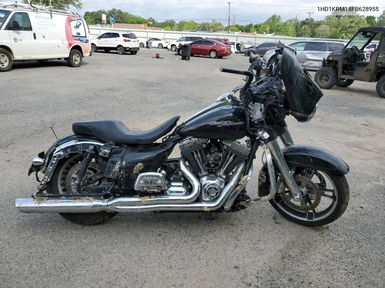 2015 Harley-Davidson Flhxs Street Glide Special VIN: 1HD1KRM18FB628955 Lot: 52545545