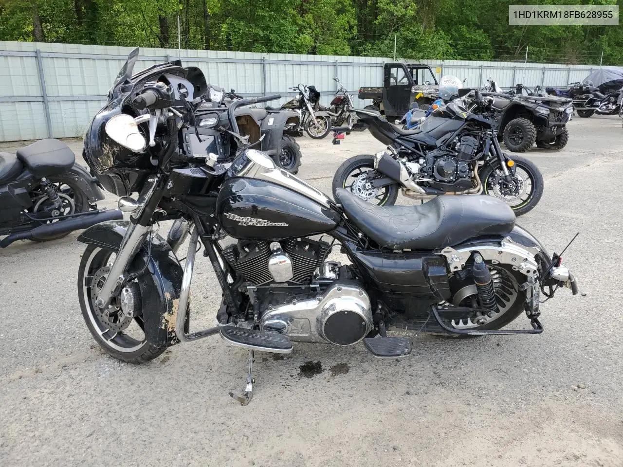 2015 Harley-Davidson Flhxs Street Glide Special VIN: 1HD1KRM18FB628955 Lot: 52545545