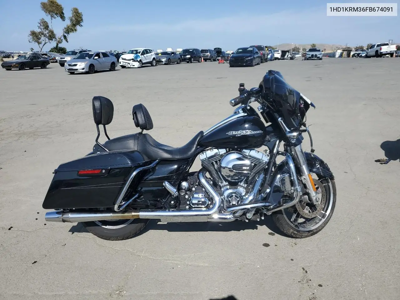 2015 Harley-Davidson Flhxs Street Glide Special VIN: 1HD1KRM36FB674091 Lot: 55265775