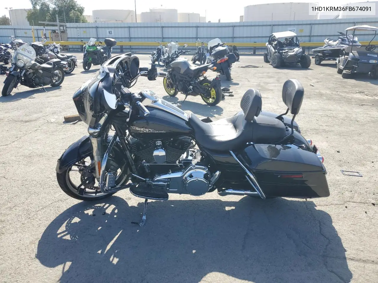 2015 Harley-Davidson Flhxs Street Glide Special VIN: 1HD1KRM36FB674091 Lot: 55265775