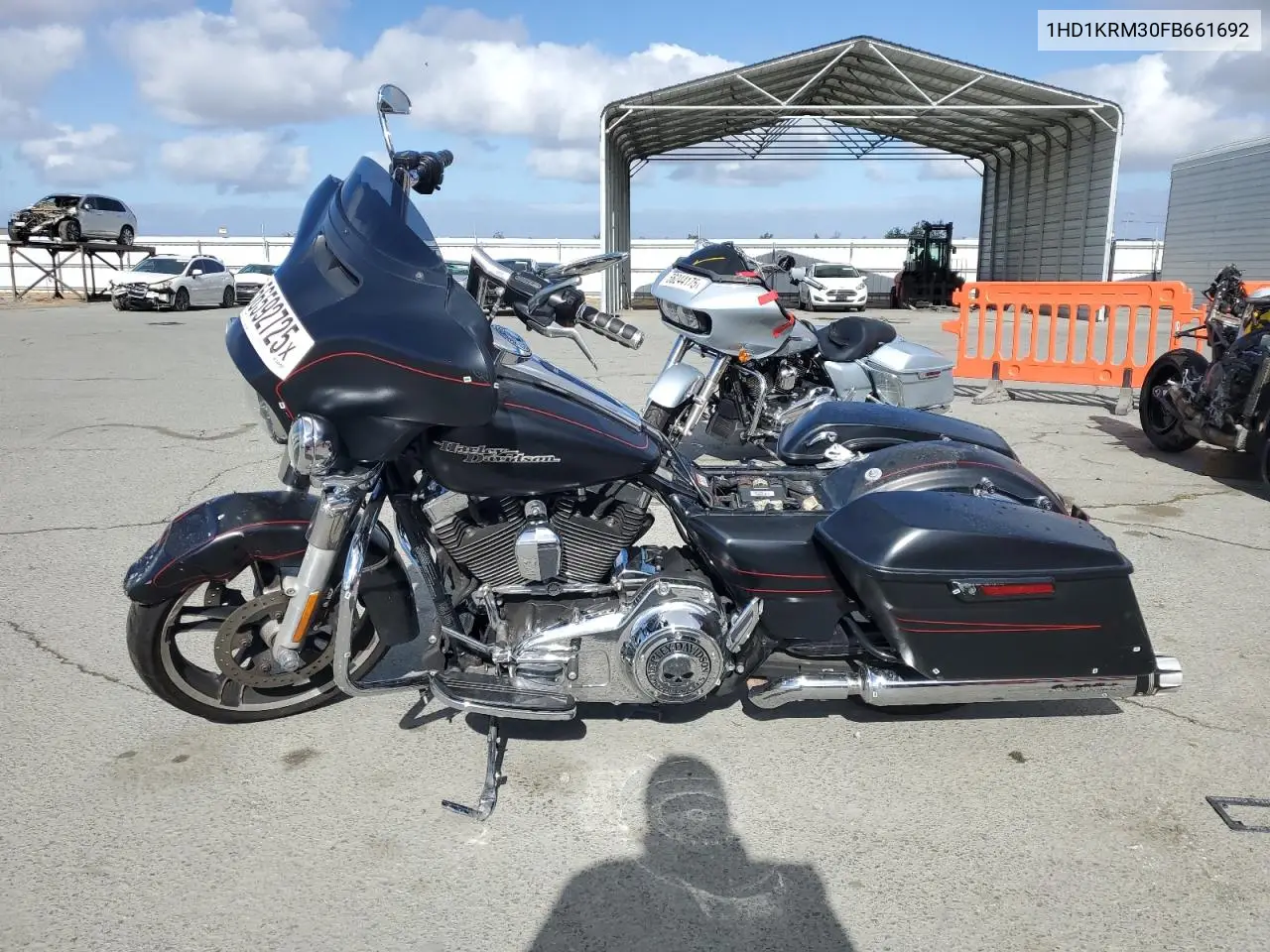 2015 Harley-Davidson Flhxs Street Glide Special VIN: 1HD1KRM30FB661692 Lot: 56592725