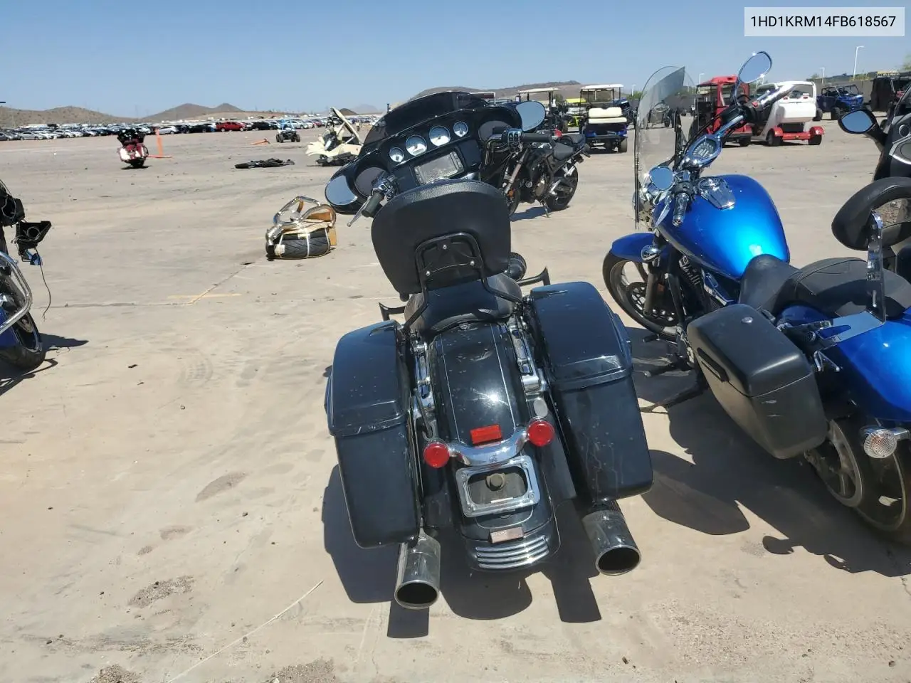 2015 Harley-Davidson Flhxs Street Glide Special VIN: 1HD1KRM14FB618567 Lot: 56828905