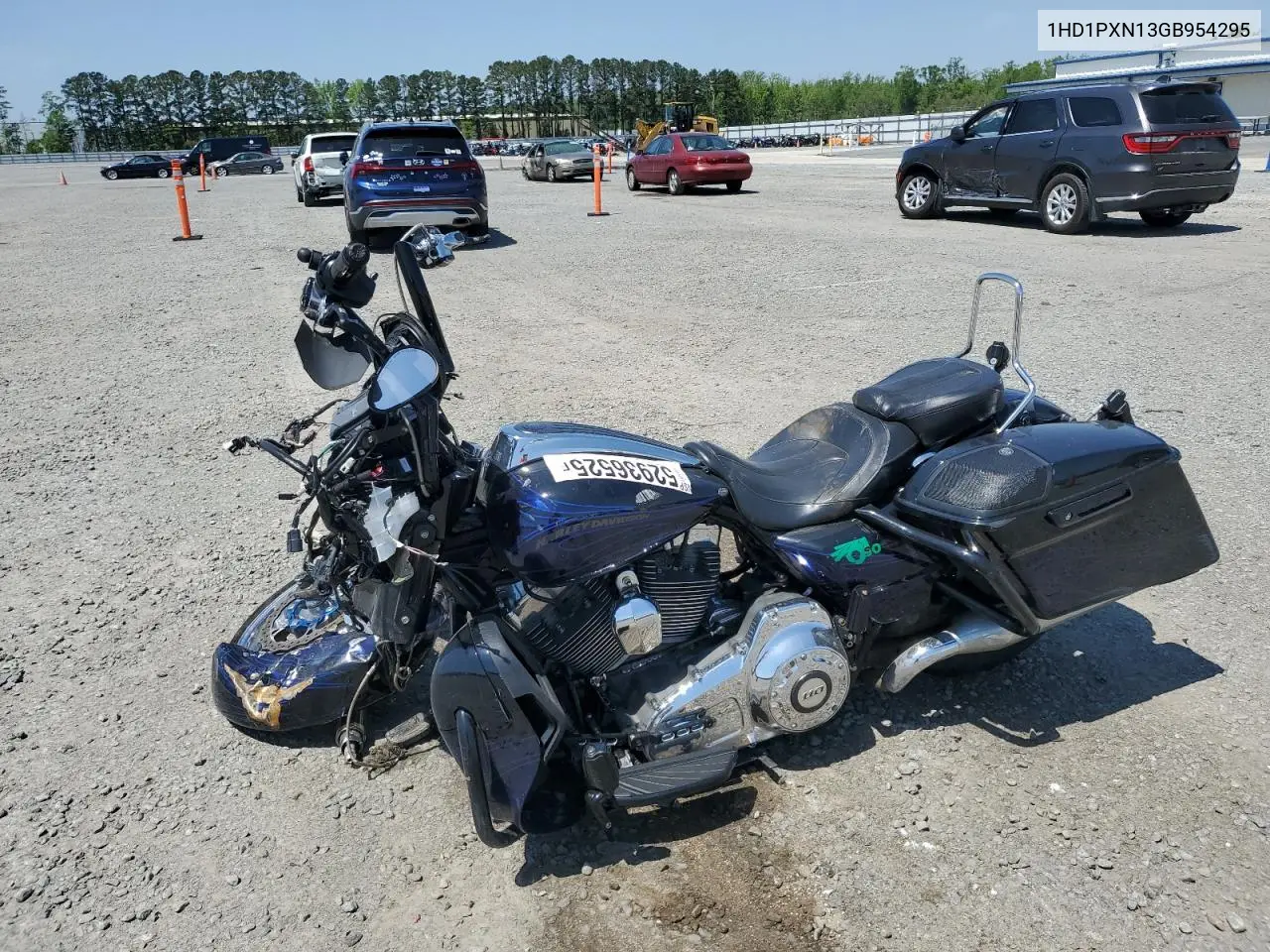 2016 Harley-Davidson Flhxse Cvo Street Glide VIN: 1HD1PXN13GB954295 Lot: 52936525