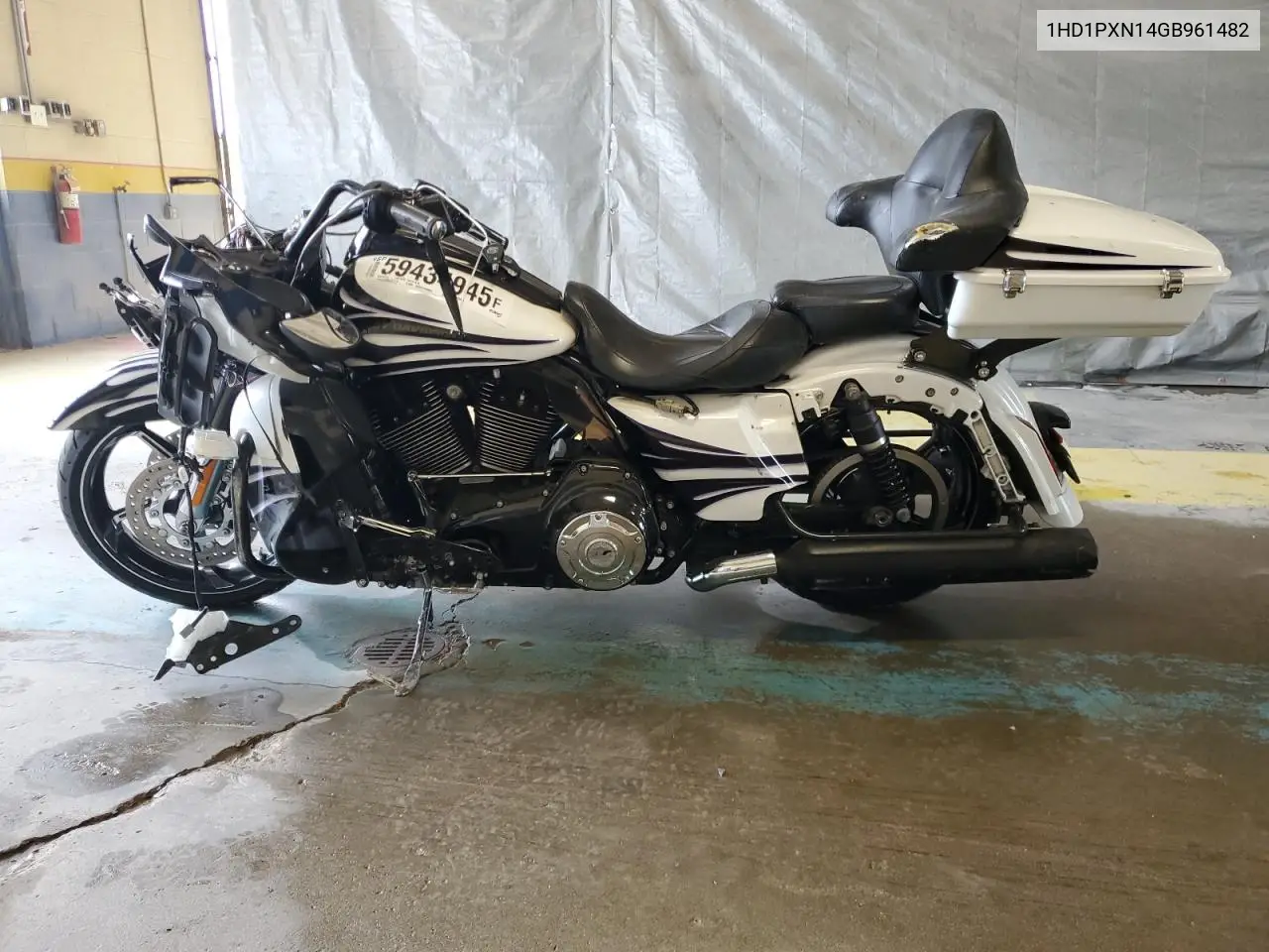 2016 Harley-Davidson Flhxse Cvo Street Glide VIN: 1HD1PXN14GB961482 Lot: 59434945