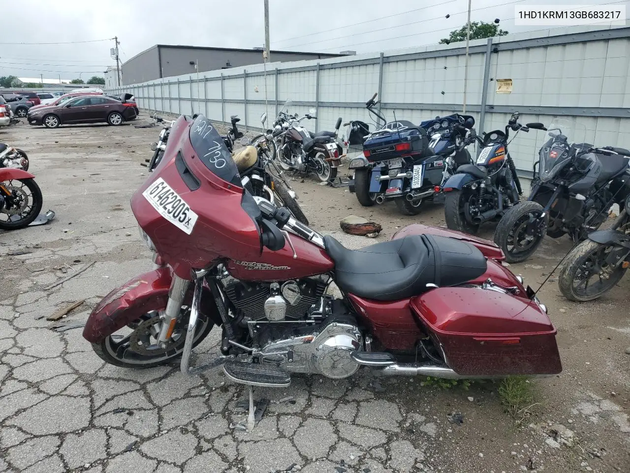 2016 Harley-Davidson Flhxs Street Glide Special VIN: 1HD1KRM13GB683217 Lot: 61462905