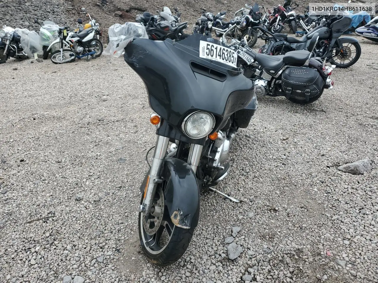 2017 Harley-Davidson Flhxs Street Glide Special VIN: 1HD1KRC14HB611638 Lot: 56146385