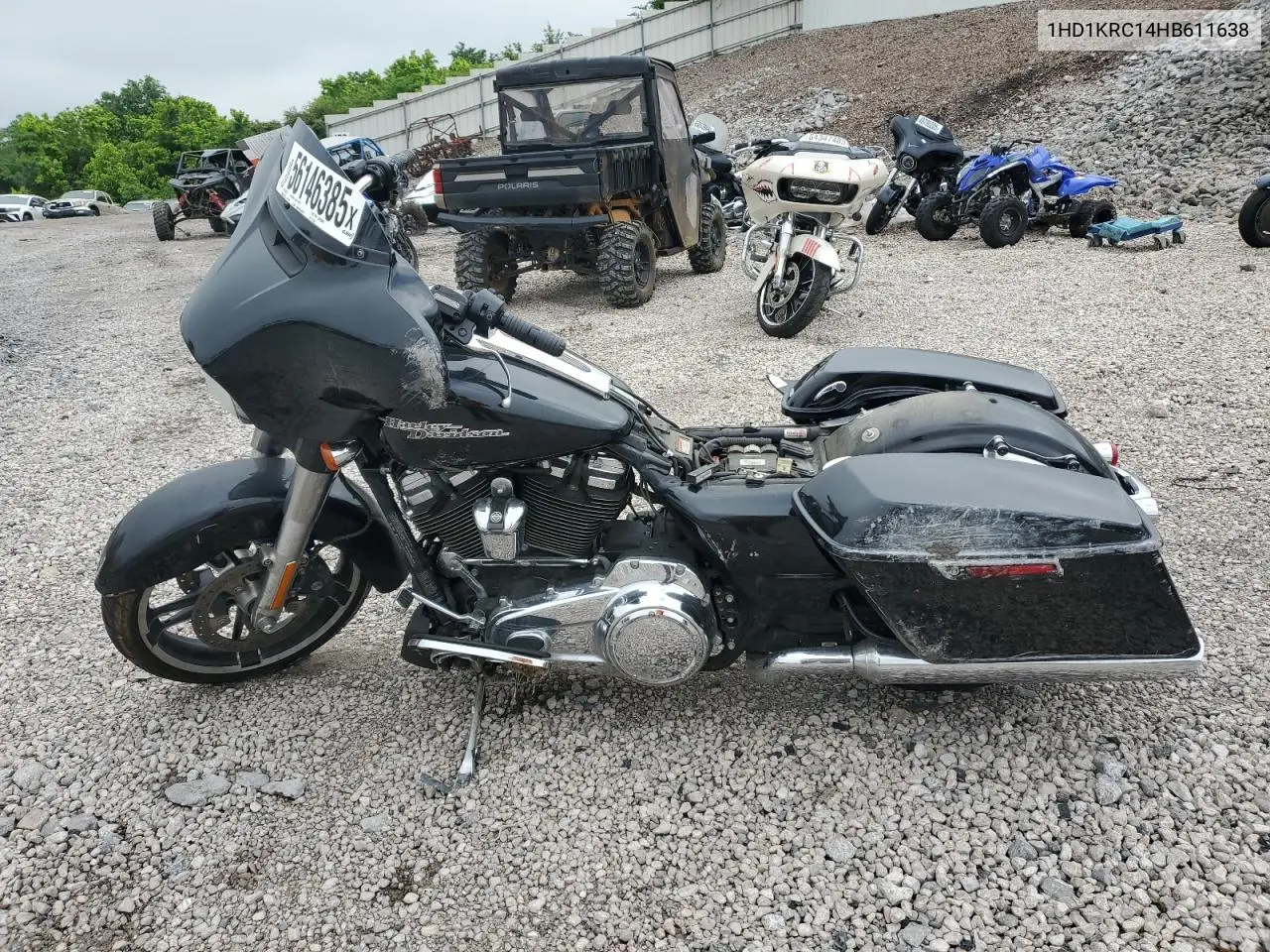 2017 Harley-Davidson Flhxs Street Glide Special VIN: 1HD1KRC14HB611638 Lot: 56146385
