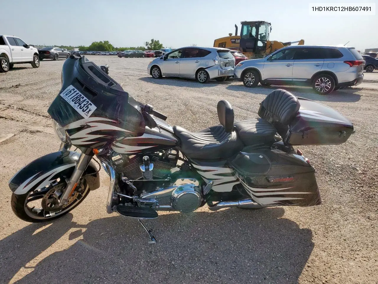 2017 Harley-Davidson Flhxs Street Glide Special VIN: 1HD1KRC12HB607491 Lot: 61186435