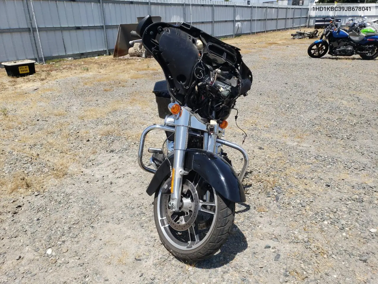 2018 Harley-Davidson Flhx Street Glide VIN: 1HD1KBC39JB678041 Lot: 59357315