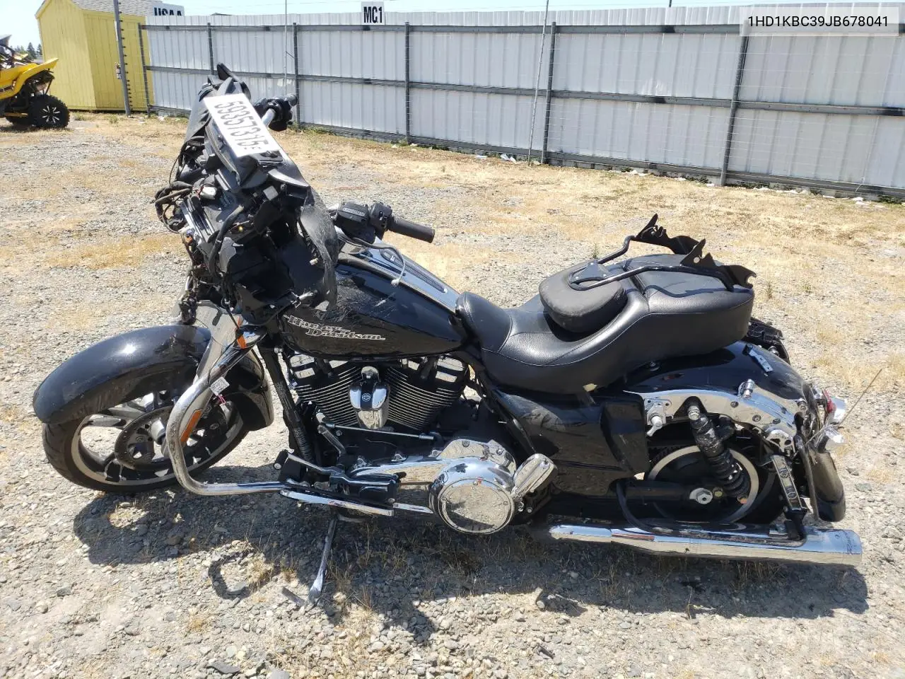 2018 Harley-Davidson Flhx Street Glide VIN: 1HD1KBC39JB678041 Lot: 59357315