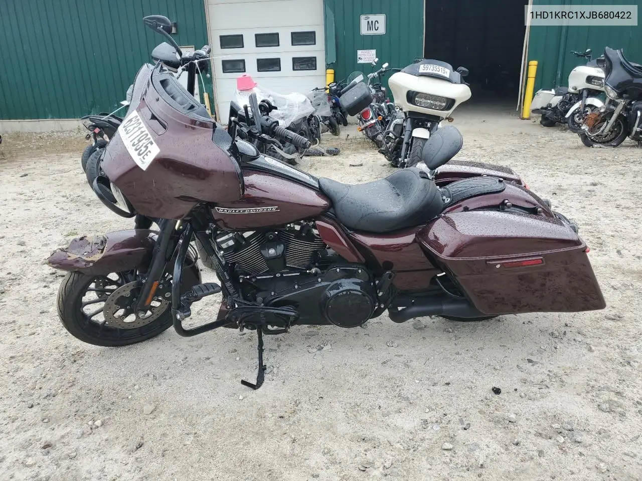 2018 Harley-Davidson Flhxs Street Glide Special VIN: 1HD1KRC1XJB680422 Lot: 62311935
