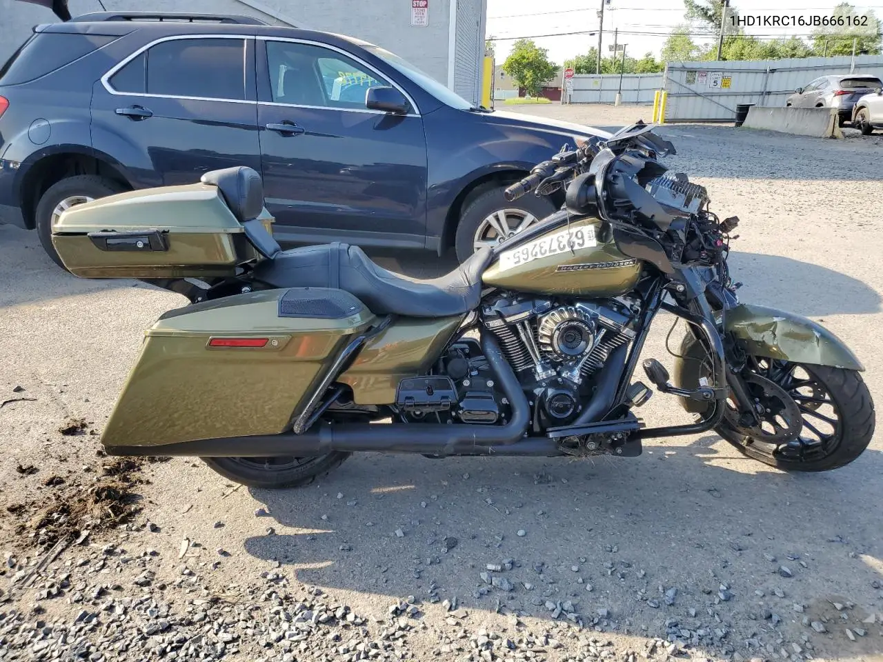 2018 Harley-Davidson Flhxs Street Glide Special VIN: 1HD1KRC16JB666162 Lot: 62373265