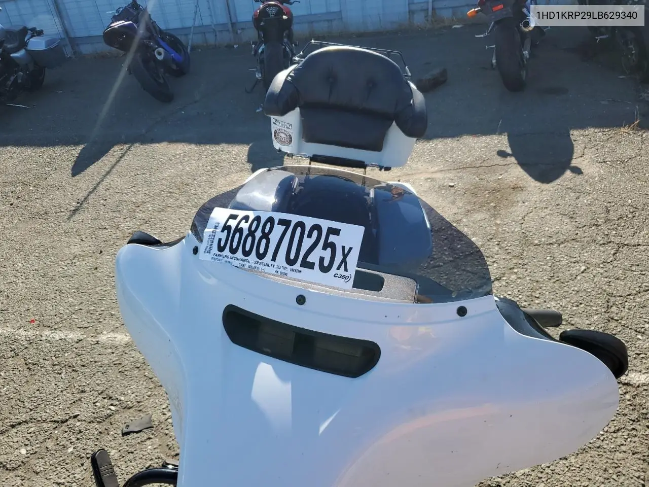 2020 Harley-Davidson Flhxs VIN: 1HD1KRP29LB629340 Lot: 56887025
