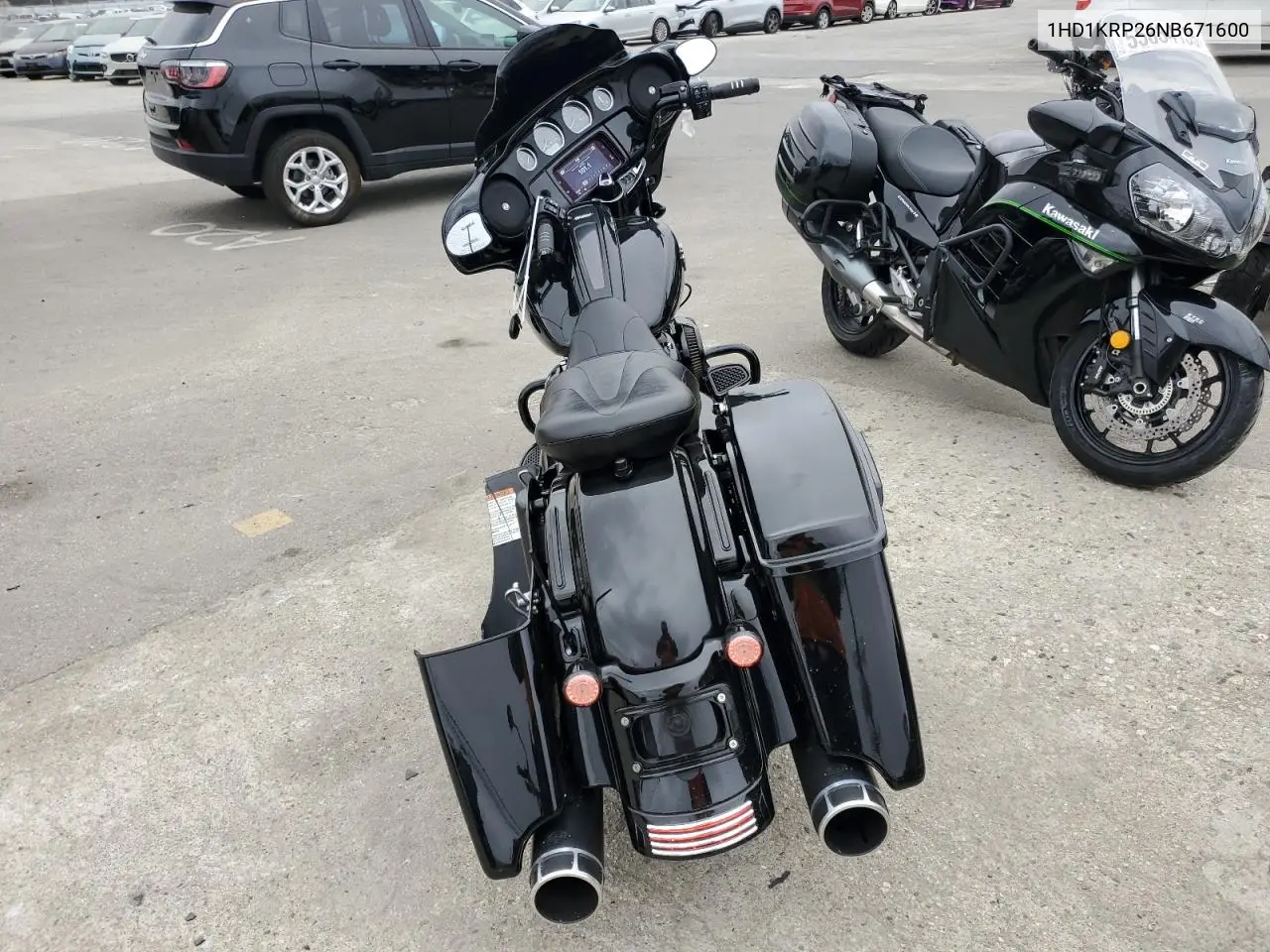 2022 Harley-Davidson Flhxs VIN: 1HD1KRP26NB671600 Lot: 55816395
