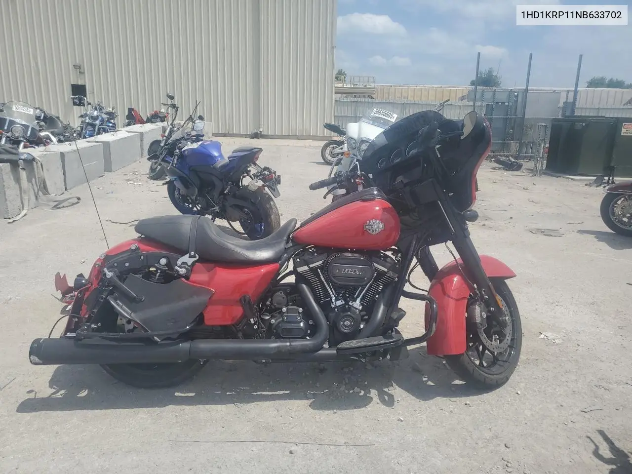 2022 Harley-Davidson Flhxs VIN: 1HD1KRP11NB633702 Lot: 57124955