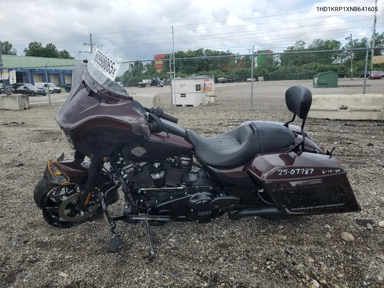 2022 Harley-Davidson Flhxs VIN: 1HD1KRP1XNB641605 Lot: 60998065