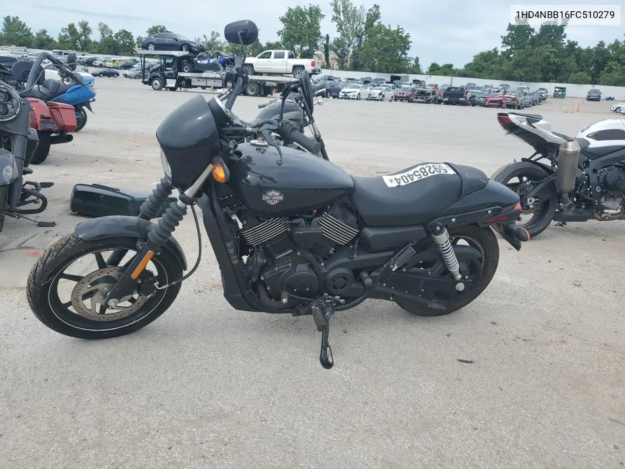 2015 Harley-Davidson Xg750 VIN: 1HD4NBB16FC510279 Lot: 59285404