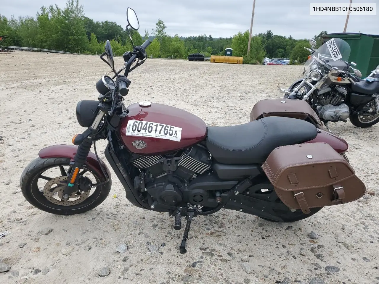 2015 Harley-Davidson Xg750 VIN: 1HD4NBB10FC506180 Lot: 60461765