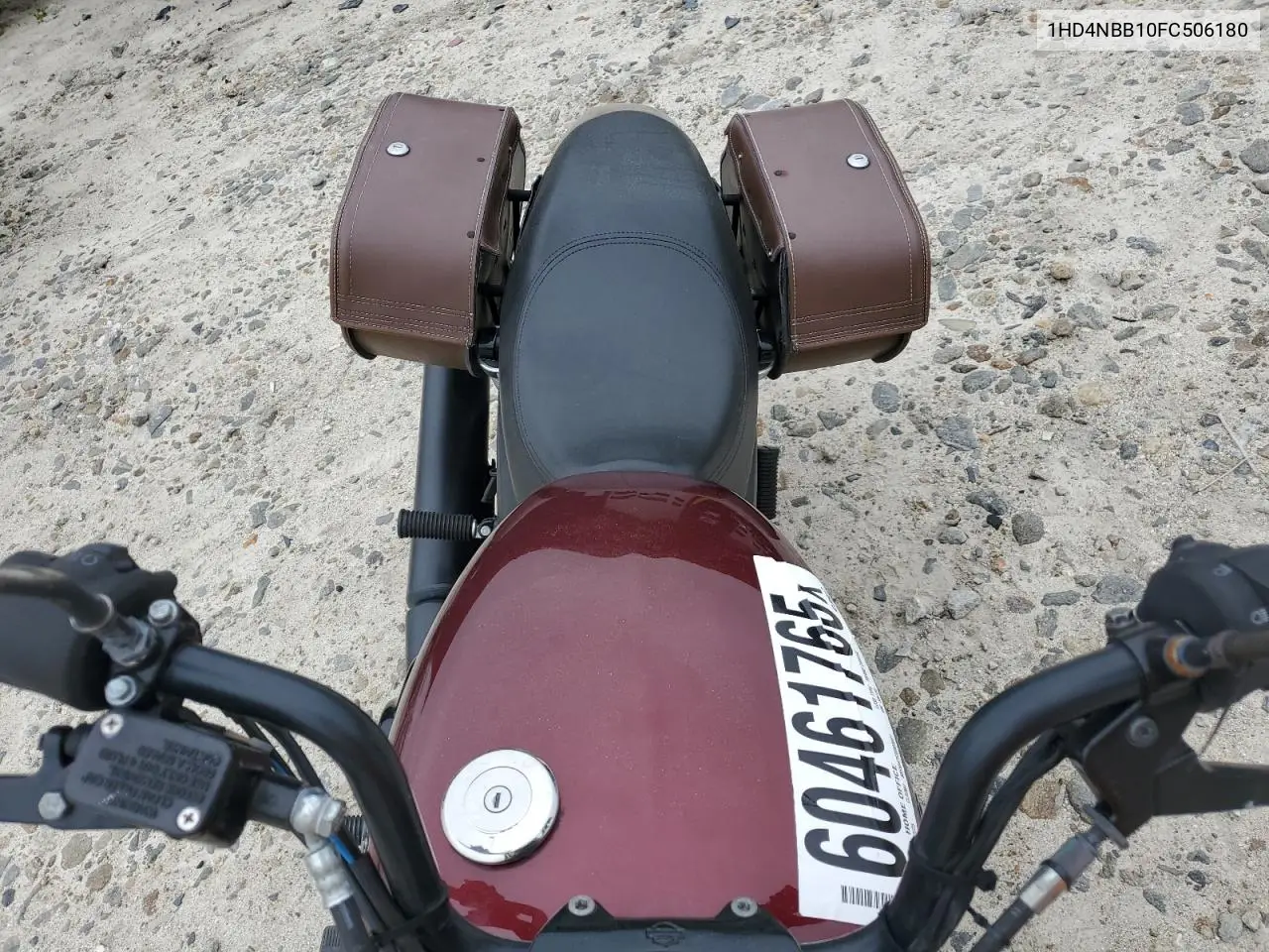 2015 Harley-Davidson Xg750 VIN: 1HD4NBB10FC506180 Lot: 60461765