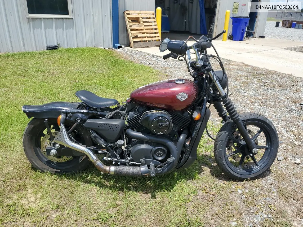 2015 Harley-Davidson Xg500 VIN: 1HD4NAA18FC500364 Lot: 60915995