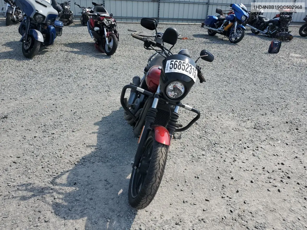 2016 Harley-Davidson Xg750 VIN: 1HD4NBB19GC502968 Lot: 56852315