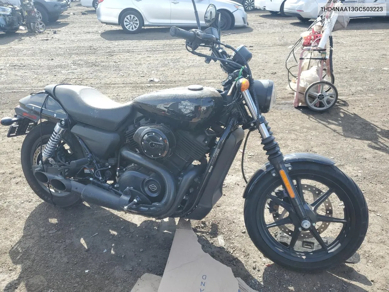 2016 Harley-Davidson Xg500 VIN: 1HD4NAA13GC503223 Lot: 75452384