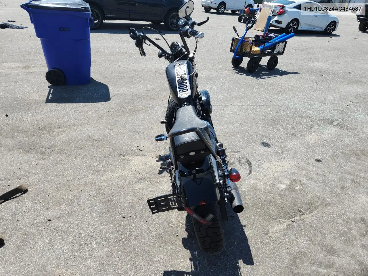 2010 Harley-Davidson Xl1200 X VIN: 1HD1LC324AC434687 Lot: 60084205