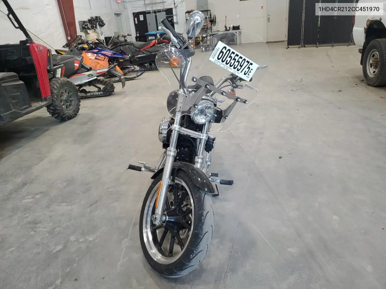 2012 Harley-Davidson Xl883 Superlow VIN: 1HD4CR212CC451970 Lot: 60555975