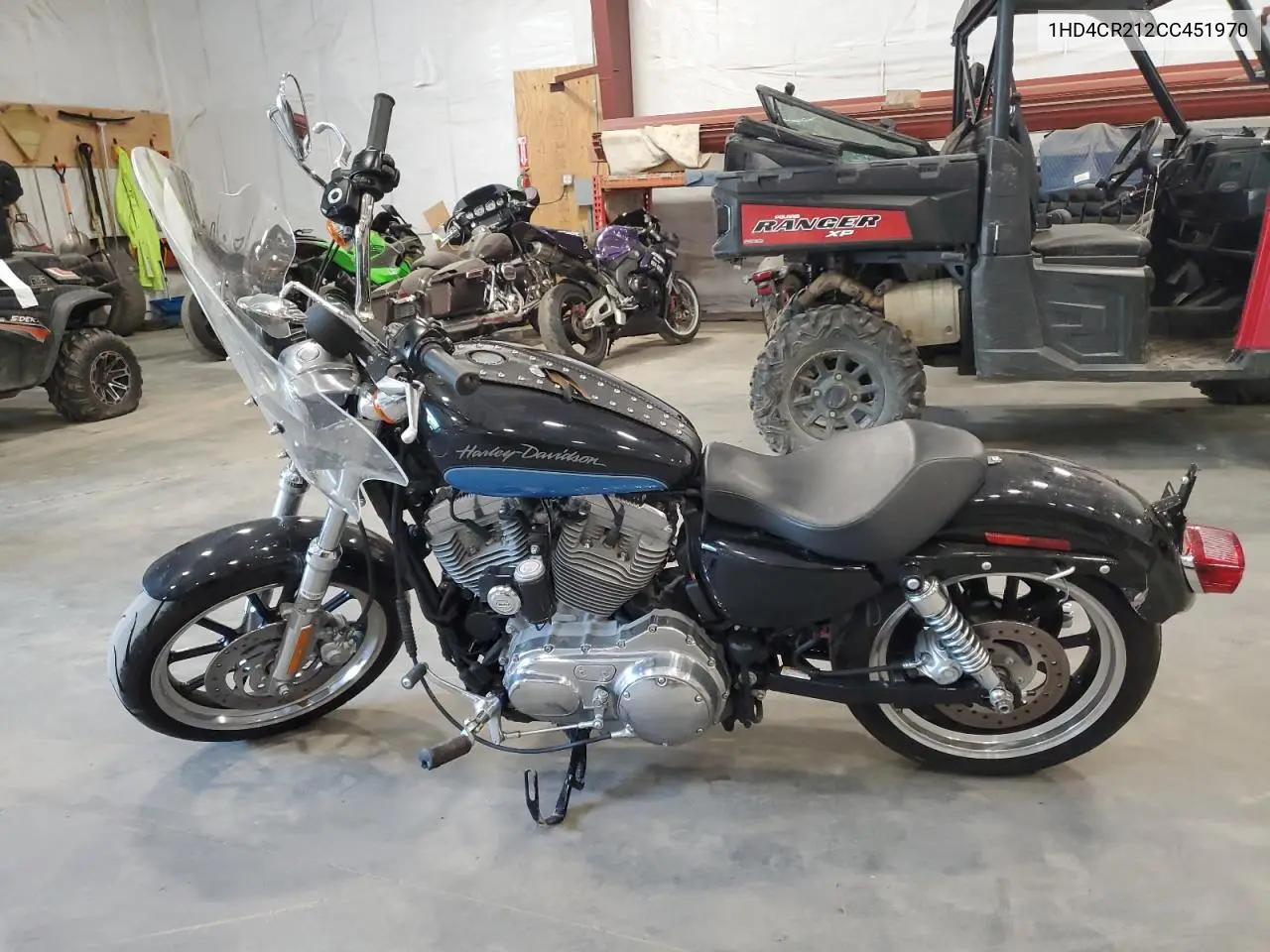2012 Harley-Davidson Xl883 Superlow VIN: 1HD4CR212CC451970 Lot: 60555975
