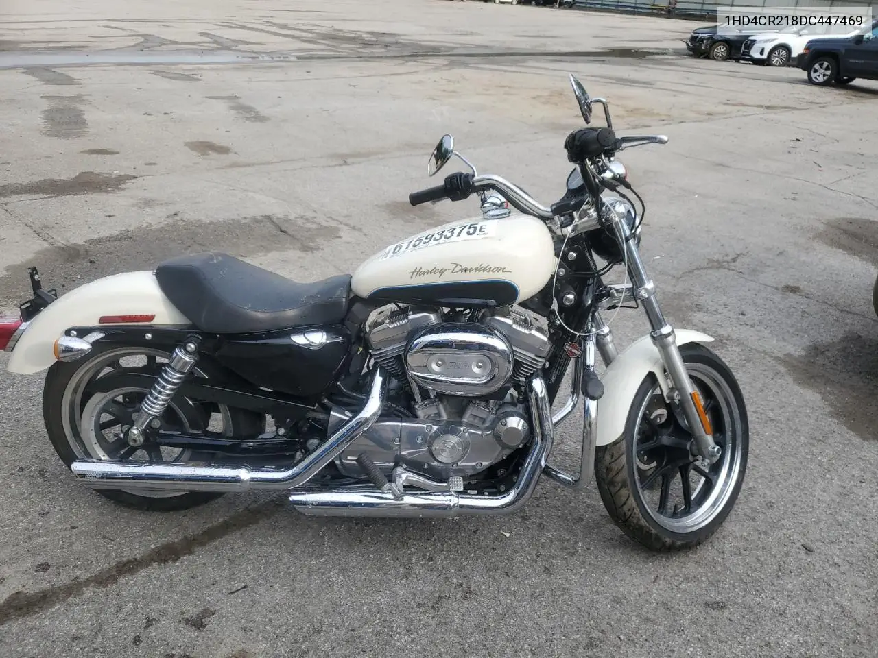 2013 Harley-Davidson Xl883 Superlow VIN: 1HD4CR218DC447469 Lot: 61593375