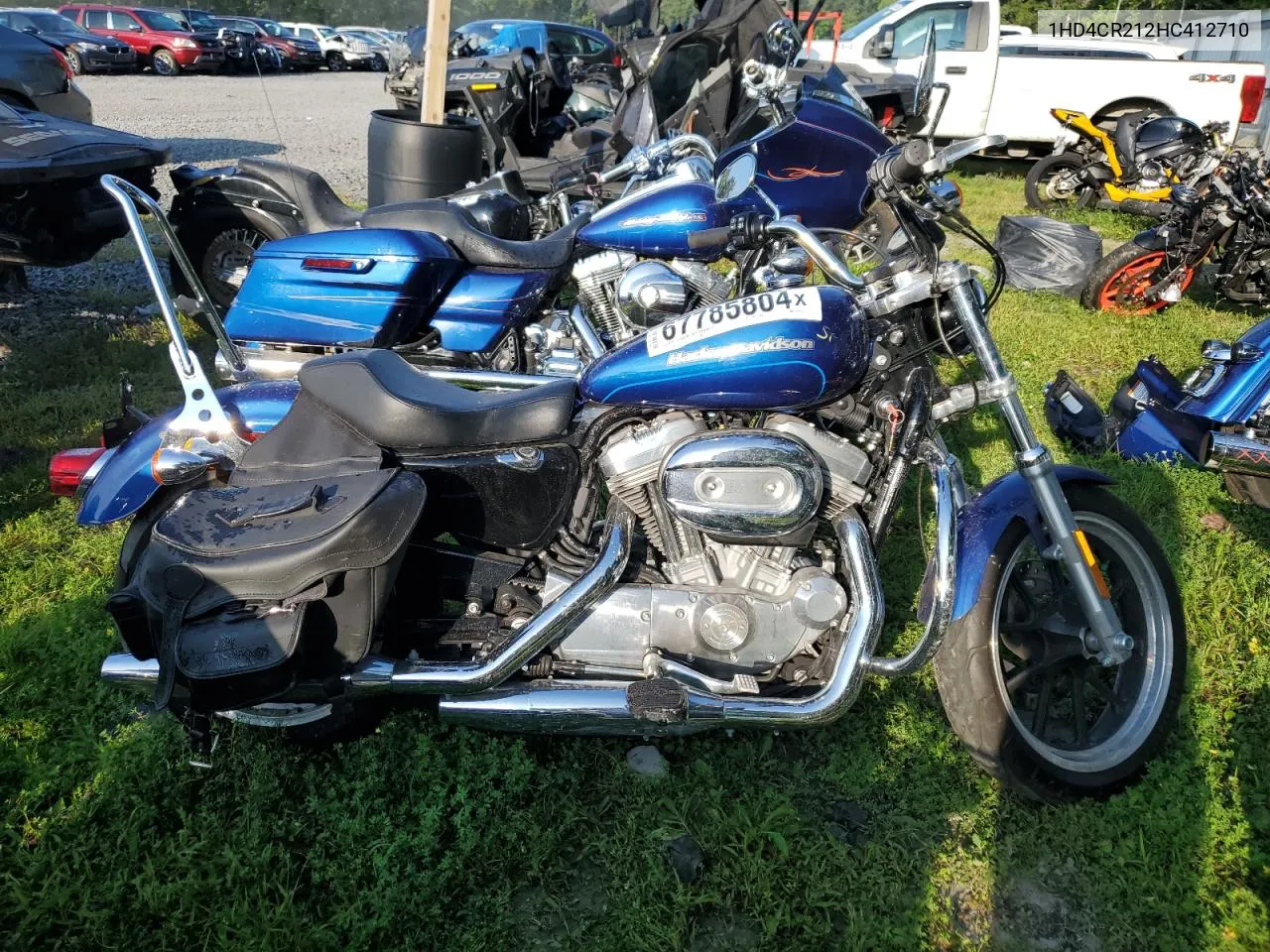 2017 Harley-Davidson Xl883 Superlow VIN: 1HD4CR212HC412710 Lot: 67785804