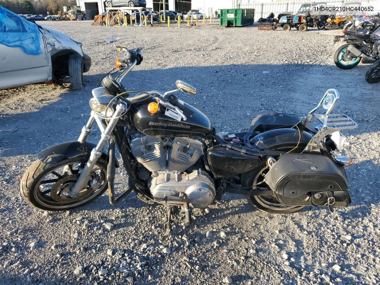 2017 Harley-Davidson Xl883 Superlow VIN: 1HD4CR210HC440652 Lot: 78630114