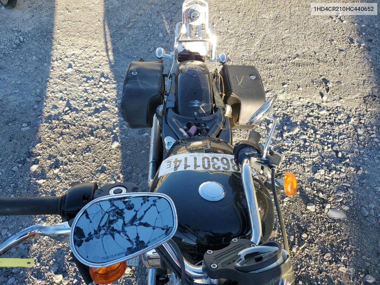 2017 Harley-Davidson Xl883 Superlow VIN: 1HD4CR210HC440652 Lot: 78630114
