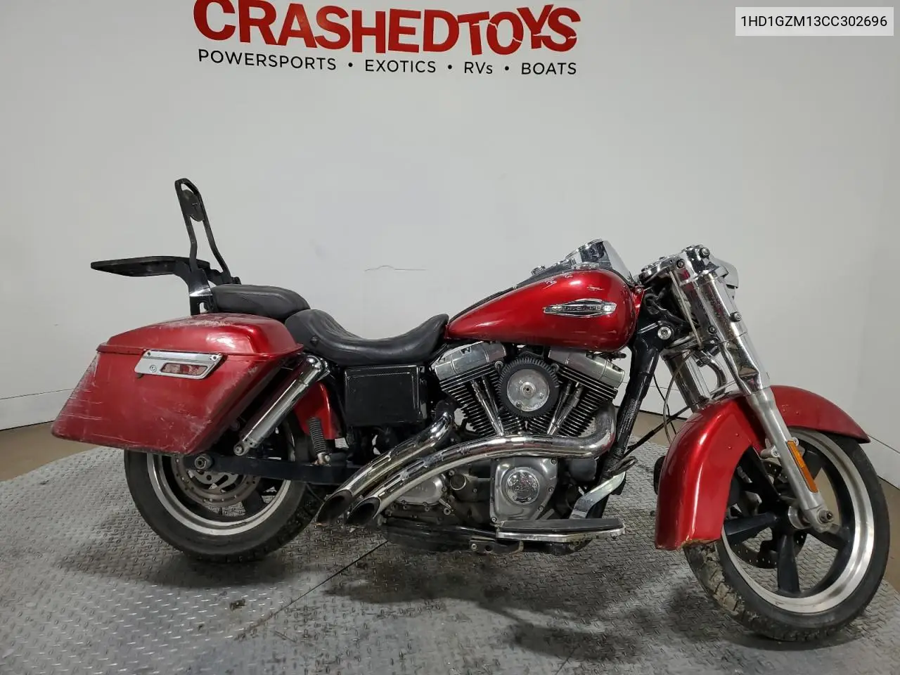 2012 Harley-Davidson Fld Switchback VIN: 1HD1GZM13CC302696 Lot: 47006505