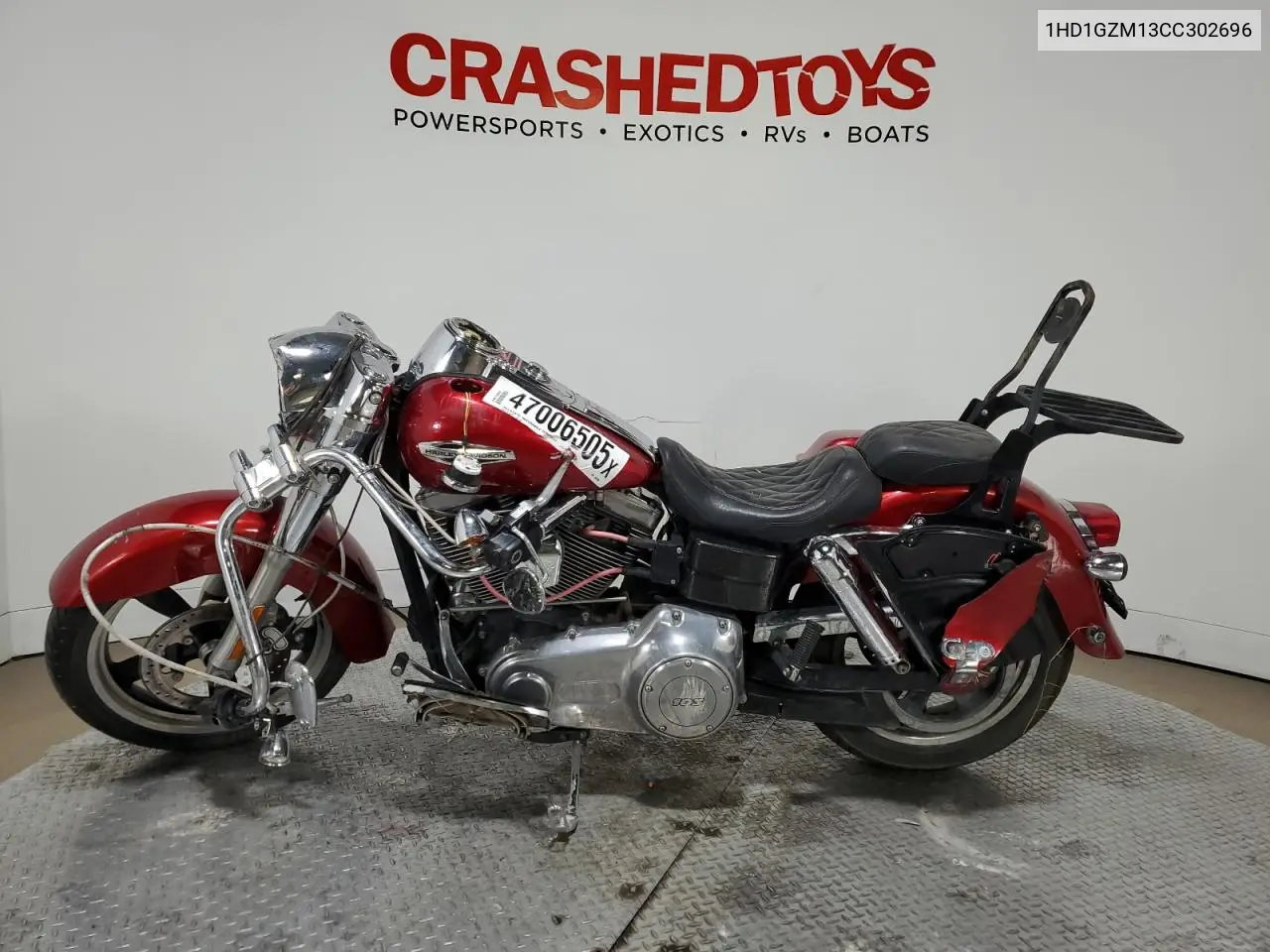 2012 Harley-Davidson Fld Switchback VIN: 1HD1GZM13CC302696 Lot: 47006505